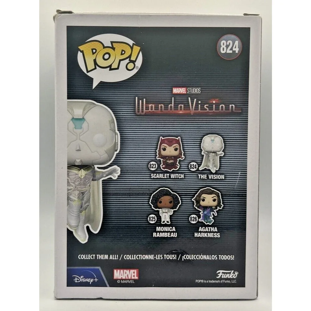 Funko Pop! Marvel WandaVision The Vision Walmart Exclusive #824 F29‎